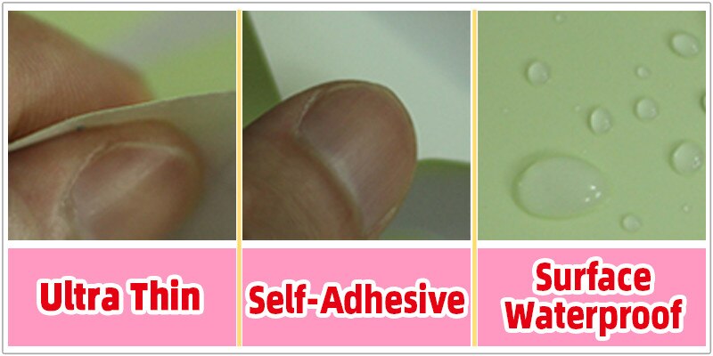 Bathroom Wall Stickers Toilet Home Decoration Removable Wall Decals for Toilet Sticker Decorative Paste Home Decor Glow in Dark