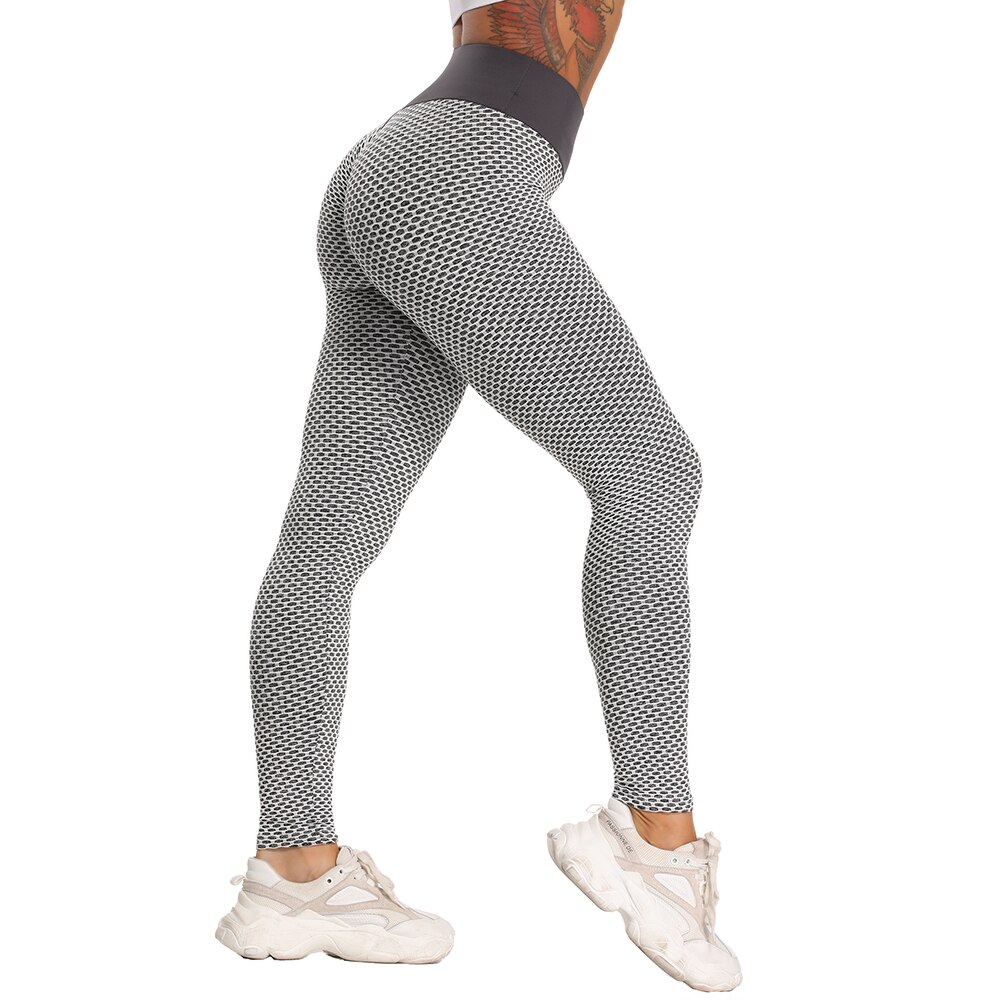 FITTOO Seamless Athletic Gym Leggins Scrunch Butt Leggings Women's Pants Fitness Pants High Waist Workout Breathable Leggins