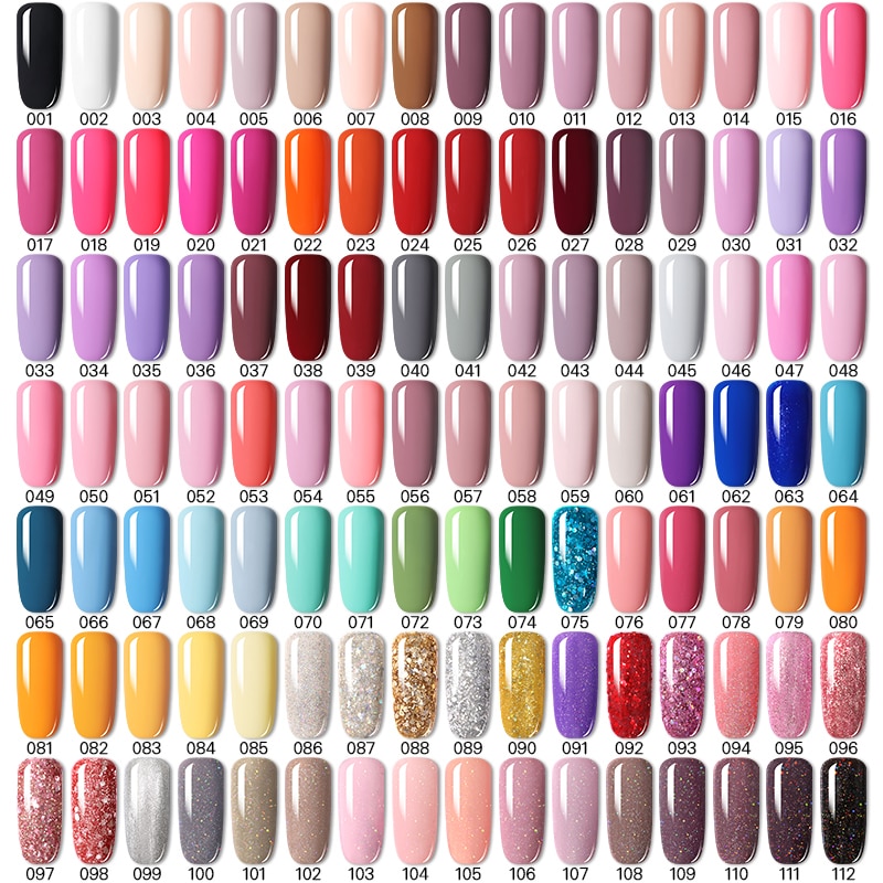 LILYCUTE 7ml Nails Gel Polish Fall Winter Color Long Lasting Hybrid For Base Top Coat Soak Off UV LED DIY Nail Art Gel