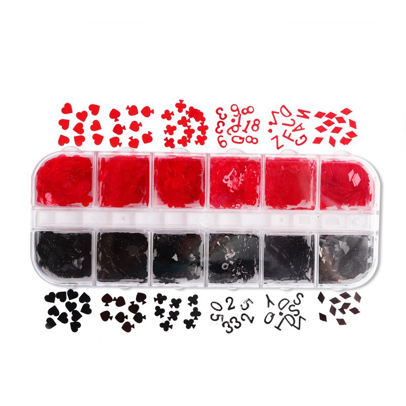 Fluorescence Butterfly Heart Fruits Various Shapes Nail Art Glitter Flakes 3D colourful Sequins Polish Manicure Nail Decoration