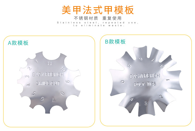 White ABS Double Layer French Powder Box Recycled Nail Powder Storage Box Portable Infiltration Powder Container Nail Tool D302