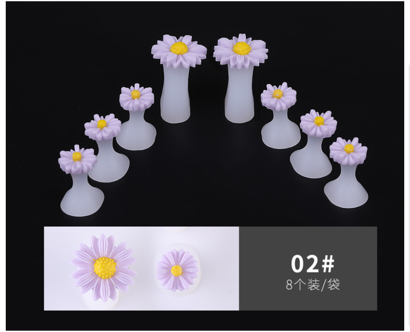 White ABS Double Layer French Powder Box Recycled Nail Powder Storage Box Portable Infiltration Powder Container Nail Tool D302