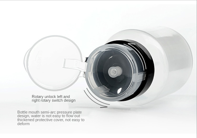 White ABS Double Layer French Powder Box Recycled Nail Powder Storage Box Portable Infiltration Powder Container Nail Tool D302