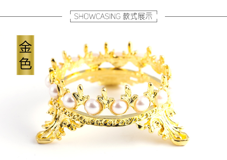 White ABS Double Layer French Powder Box Recycled Nail Powder Storage Box Portable Infiltration Powder Container Nail Tool D302