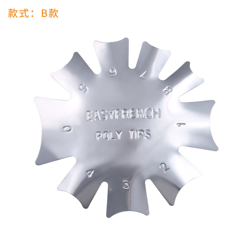 White ABS Double Layer French Powder Box Recycled Nail Powder Storage Box Portable Infiltration Powder Container Nail Tool D302