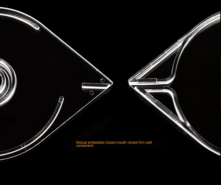 White ABS Double Layer French Powder Box Recycled Nail Powder Storage Box Portable Infiltration Powder Container Nail Tool D302