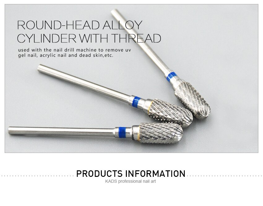 Nail Drill Bit Carbide Milling Cutters Nail Art Tool for Electric Manicure Nail Drill Machine Nails Accessories Remove gel tools