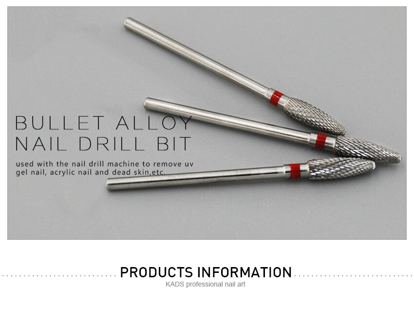 Nail Drill Bit Carbide Milling Cutters Nail Art Tool for Electric Manicure Nail Drill Machine Nails Accessories Remove gel tools