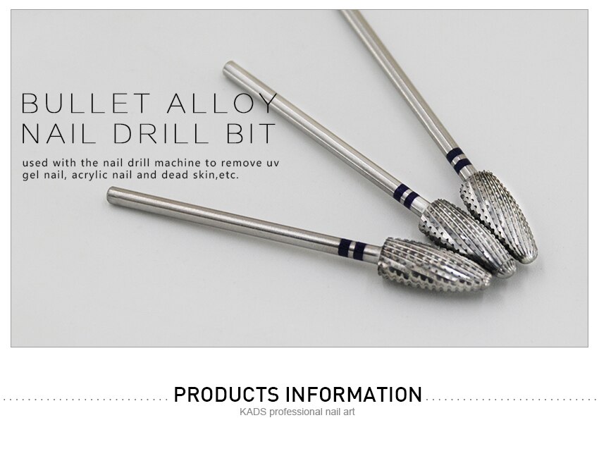 Nail Drill Bit Carbide Milling Cutters Nail Art Tool for Electric Manicure Nail Drill Machine Nails Accessories Remove gel tools
