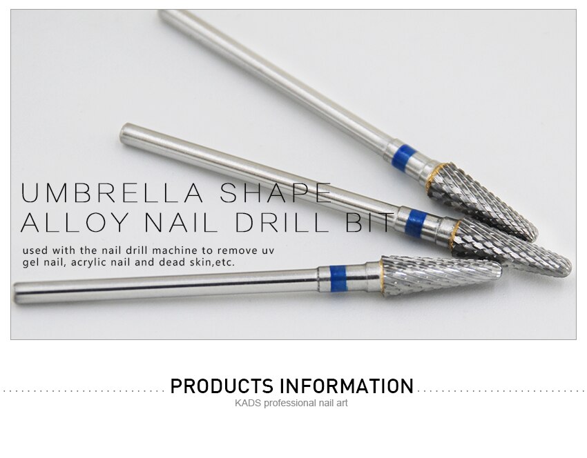 Nail Drill Bit Carbide Milling Cutters Nail Art Tool for Electric Manicure Nail Drill Machine Nails Accessories Remove gel tools