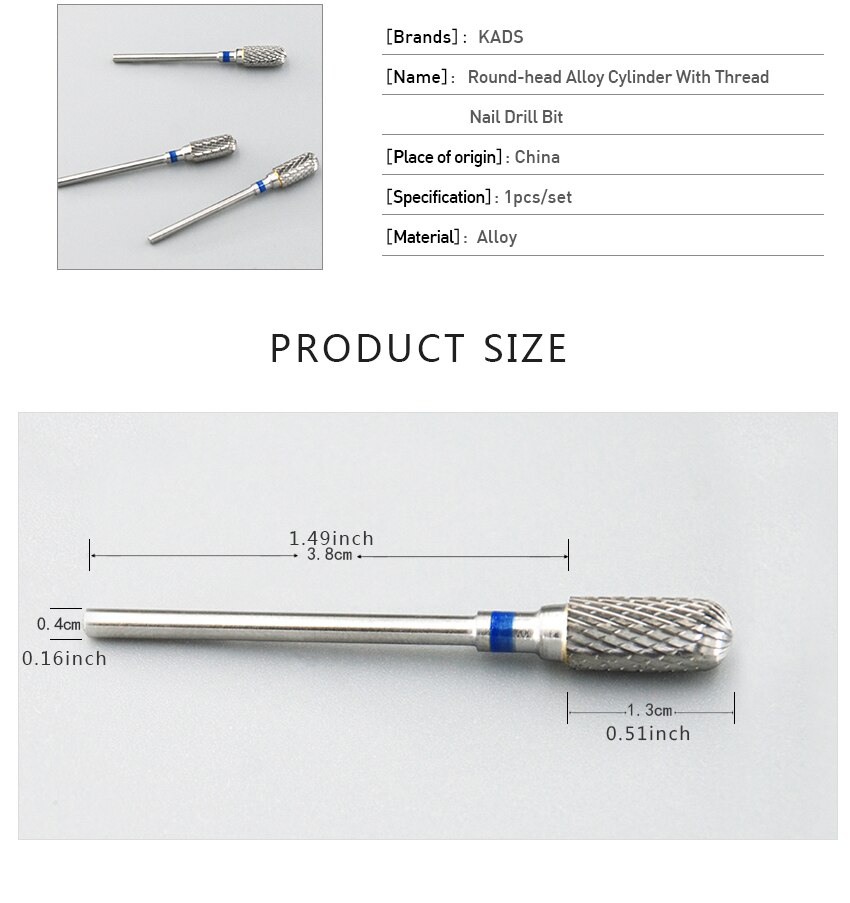 Nail Drill Bit Carbide Milling Cutters Nail Art Tool for Electric Manicure Nail Drill Machine Nails Accessories Remove gel tools