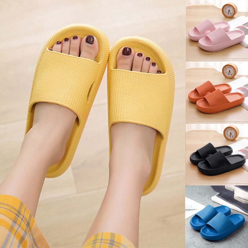 2021 New Men's Slippers Indoor Home Summer Beach Ourdoor Slides Ladies Slipers Platform Mules Shoes Woman Flats Zapatos De Mujer