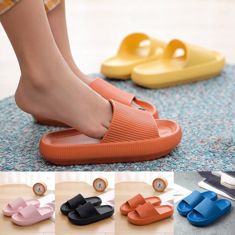 2021 New Men's Slippers Indoor Home Summer Beach Ourdoor Slides Ladies Slipers Platform Mules Shoes Woman Flats Zapatos De Mujer