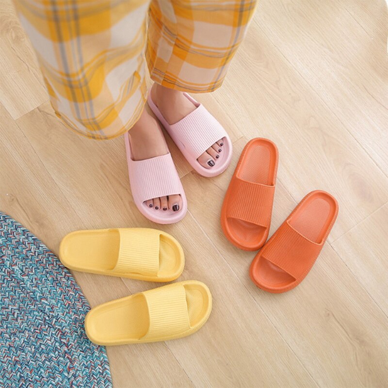 2021 New Men's Slippers Indoor Home Summer Beach Ourdoor Slides Ladies Slipers Platform Mules Shoes Woman Flats Zapatos De Mujer