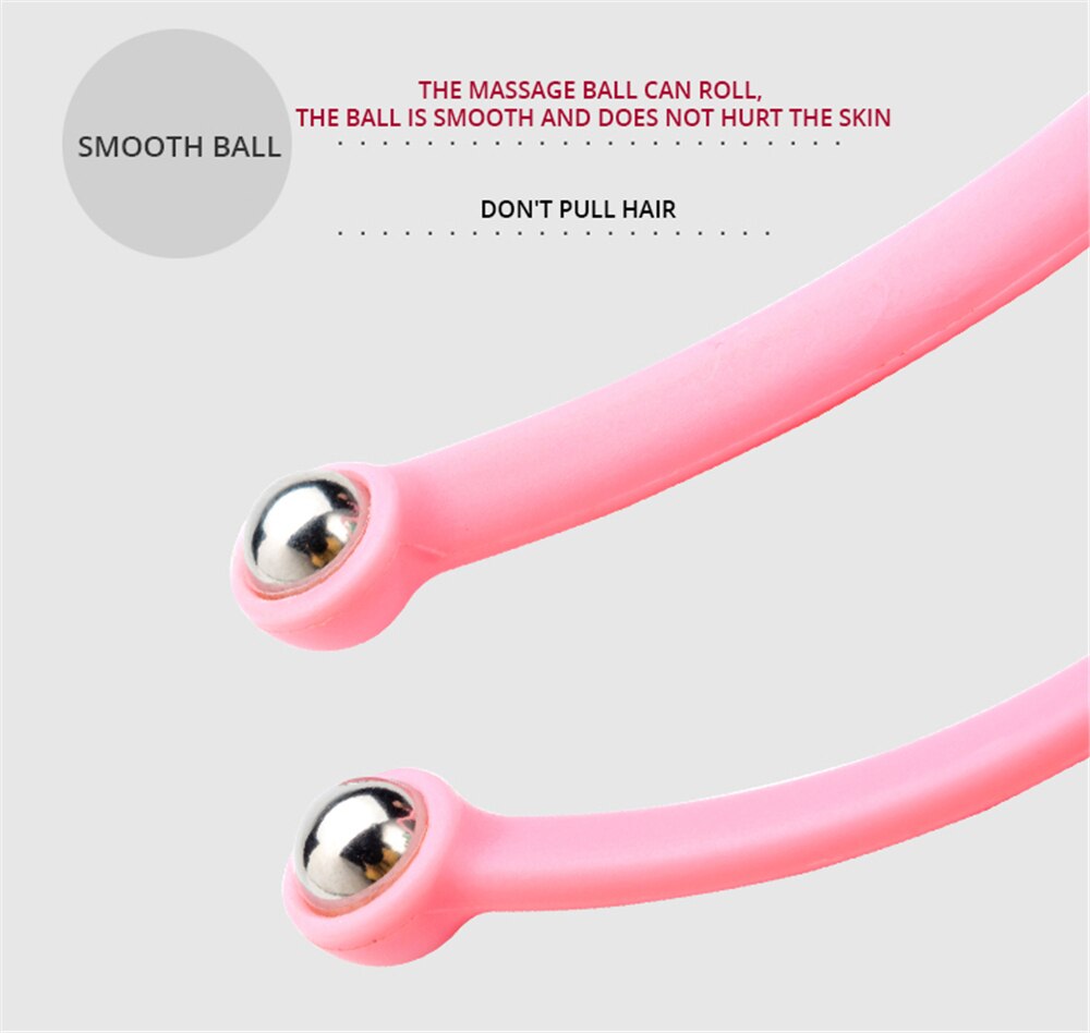 Head Scalp Massager Comb Neck Massage Roller Octopus Claws Magnetic Ball Relax SPA Hair Care for Hair Growth Stress Relief Rest