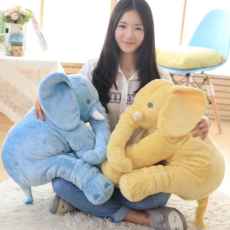 40/60cm Fashion Baby Animal Plush Elephant Doll Stuffed Elephant Plush Soft Pillow Kid Toy Children Room Bed Decoration Toy Gift 40/60cm Fashion Baby Animal Plush Elephant Doll Stuffed Elephant Plush Soft Pillow Kid Toy Children Room Bed Decoration Toy Gift