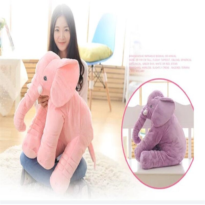 40/60cm Fashion Baby Animal Plush Elephant Doll Stuffed Elephant Plush Soft Pillow Kid Toy Children Room Bed Decoration Toy Gift 40/60cm Fashion Baby Animal Plush Elephant Doll Stuffed Elephant Plush Soft Pillow Kid Toy Children Room Bed Decoration Toy Gift