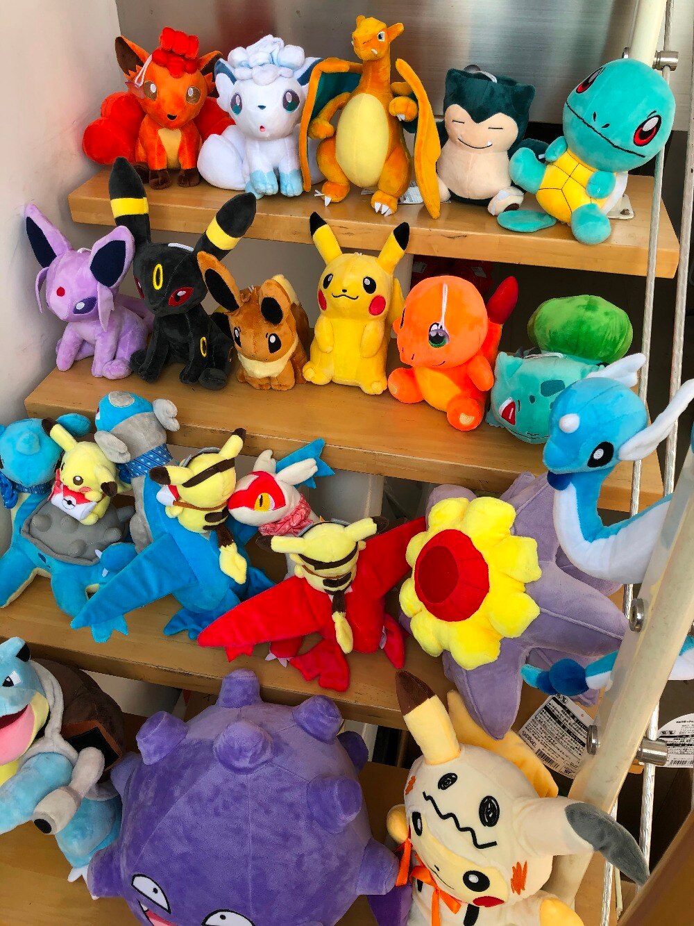 41 Styles Pikachued Charmander Bulbasaur Squirtle Pokemoned Plush Toys Eevee Snorlax Jigglypuff Stuffed Doll Christmas Kid Gift