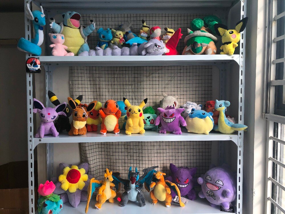 41 Styles Pikachued Charmander Bulbasaur Squirtle Pokemoned Plush Toys Eevee Snorlax Jigglypuff Stuffed Doll Christmas Kid Gift