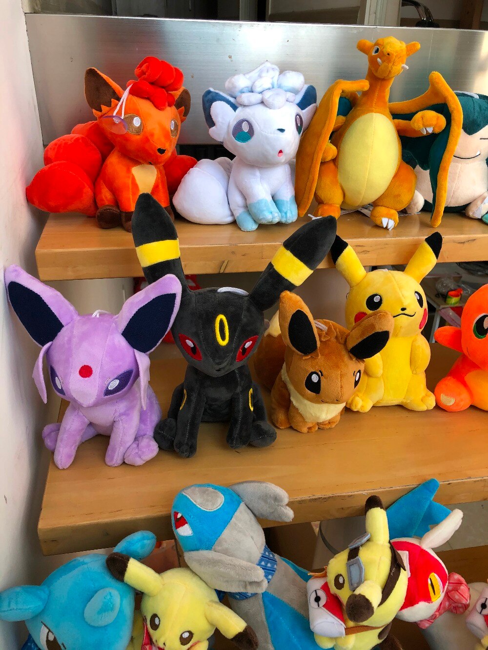 41 Styles Pikachued Charmander Bulbasaur Squirtle Pokemoned Plush Toys Eevee Snorlax Jigglypuff Stuffed Doll Christmas Kid Gift