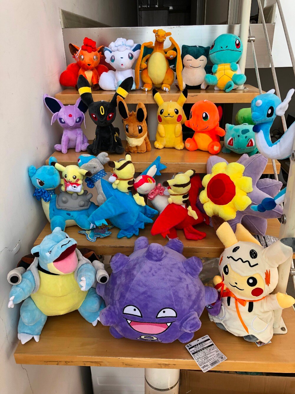 41 Styles Pikachued Charmander Bulbasaur Squirtle Pokemoned Plush Toys Eevee Snorlax Jigglypuff Stuffed Doll Christmas Kid Gift