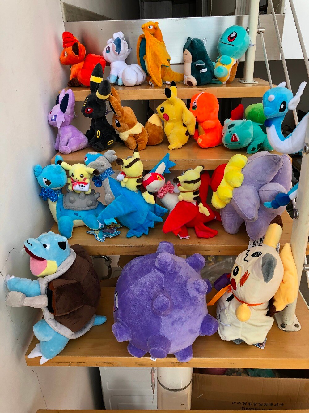 41 Styles Pikachued Charmander Bulbasaur Squirtle Pokemoned Plush Toys Eevee Snorlax Jigglypuff Stuffed Doll Christmas Kid Gift