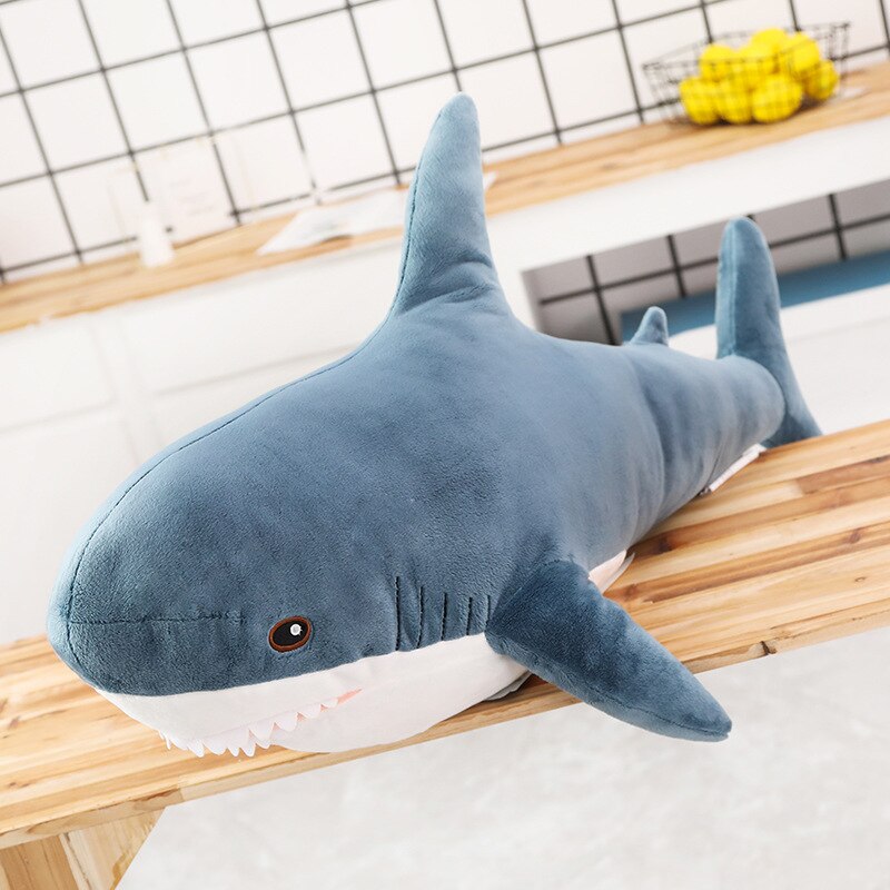 15-140cm Giant Shark Plush Toy Soft Stuffed Speelgoed Animal Reading Pillow for Birthday Gifts Cushion Doll Gift For Children 15-140cm Giant Shark Plush Toy Soft Stuffed Speelgoed Animal Reading Pillow for Birthday Gifts Cushion Doll Gift For Children