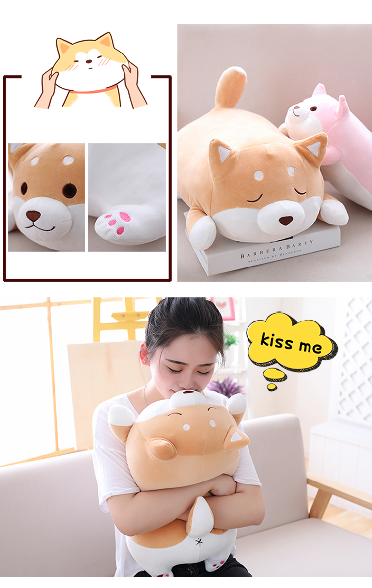 1pc Lovely Fat Shiba Inu & Corgi Dog Plush Toys Stuffed Soft Kawaii Animal Cartoon Pillow Dolls Gift for Kids Baby Children 1pc Lovely Fat Shiba Inu & Corgi Dog Plush Toys Stuffed Soft Kawaii Animal Cartoon Pillow Dolls Gift for Kids Baby Children