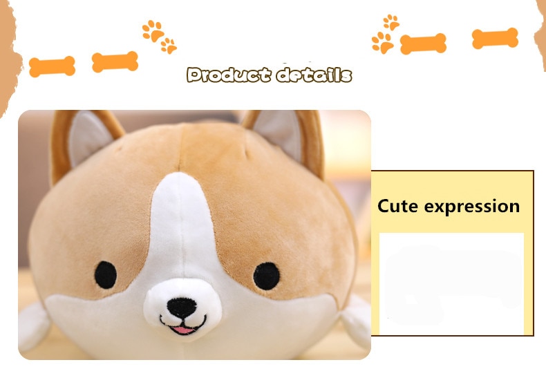 1pc Lovely Fat Shiba Inu & Corgi Dog Plush Toys Stuffed Soft Kawaii Animal Cartoon Pillow Dolls Gift for Kids Baby Children 1pc Lovely Fat Shiba Inu & Corgi Dog Plush Toys Stuffed Soft Kawaii Animal Cartoon Pillow Dolls Gift for Kids Baby Children