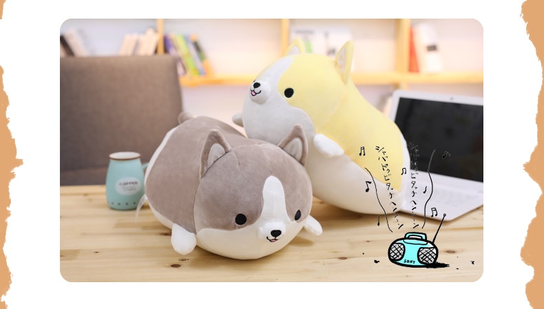 1pc Lovely Fat Shiba Inu & Corgi Dog Plush Toys Stuffed Soft Kawaii Animal Cartoon Pillow Dolls Gift for Kids Baby Children 1pc Lovely Fat Shiba Inu & Corgi Dog Plush Toys Stuffed Soft Kawaii Animal Cartoon Pillow Dolls Gift for Kids Baby Children