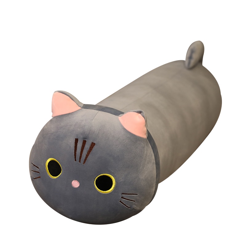 Cartoon Soft Cat Plush Toy Children's Toy Sofa Pillow Cushion Kawaii Padded Toy Gift Children's Room Decoration