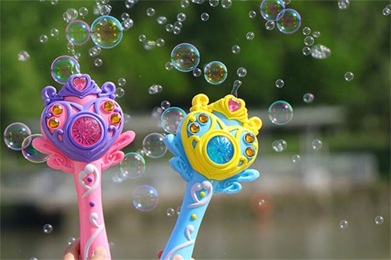 Kids Magic Wand Party Water Bubble Machine Gun Blower Toy Electric Magic Wedding Soap Bubble Pomperos Outdoor Toy for Children Kids Magic Wand Party Water Bubble Machine Gun Blower Toy Electric Magic Wedding Soap Bubble Pomperos Outdoor Toy for Children