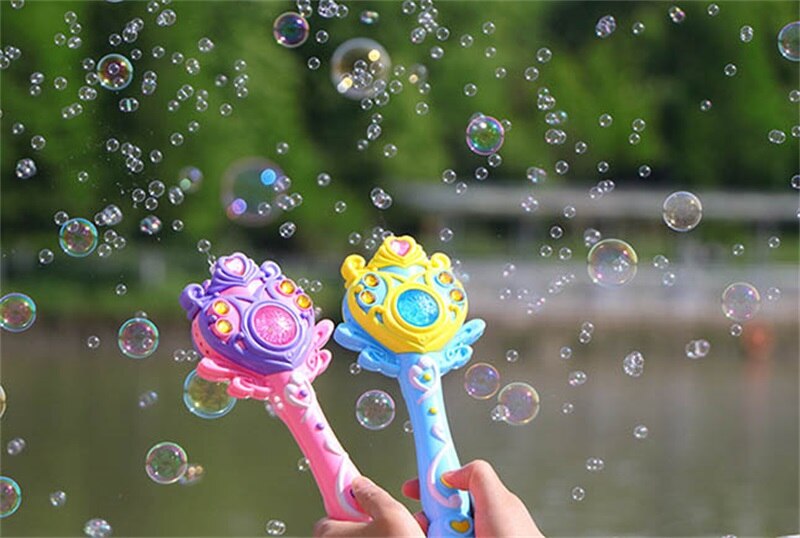 Kids Magic Wand Party Water Bubble Machine Gun Blower Toy Electric Magic Wedding Soap Bubble Pomperos Outdoor Toy for Children Kids Magic Wand Party Water Bubble Machine Gun Blower Toy Electric Magic Wedding Soap Bubble Pomperos Outdoor Toy for Children