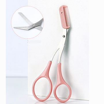 Eyebrow Trimmer Scissor with Comb Facial Hair Removal Grooming Shaping Shaver Cosmetic Makeup Accessories