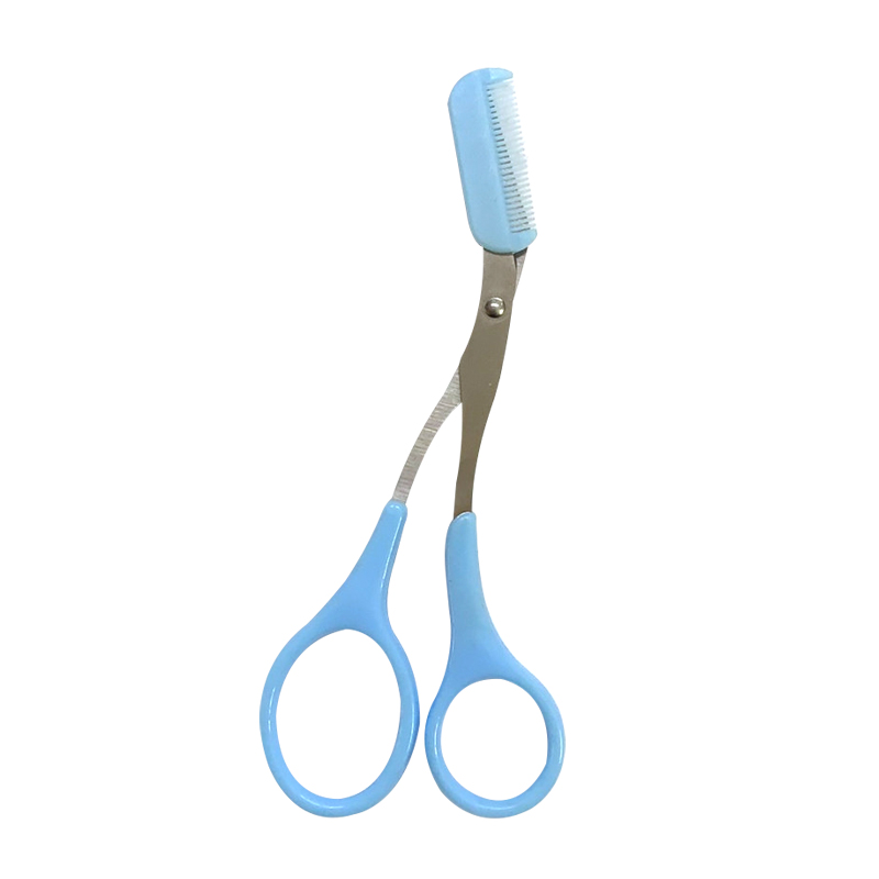 Eyebrow Trimmer Scissor with Comb Facial Hair Removal Grooming Shaping Shaver Cosmetic Makeup Accessories