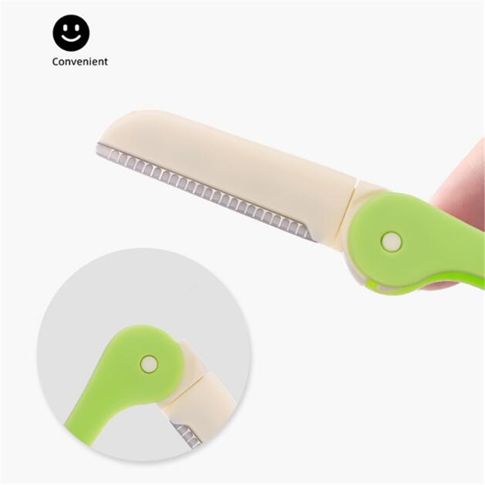 10pcs Eyebrow Trimmer Portable Eyebrow Razor Shaver Eye Brow Shaper Face Razor Facial Hair Remover for Women Beauty Makeup Tools