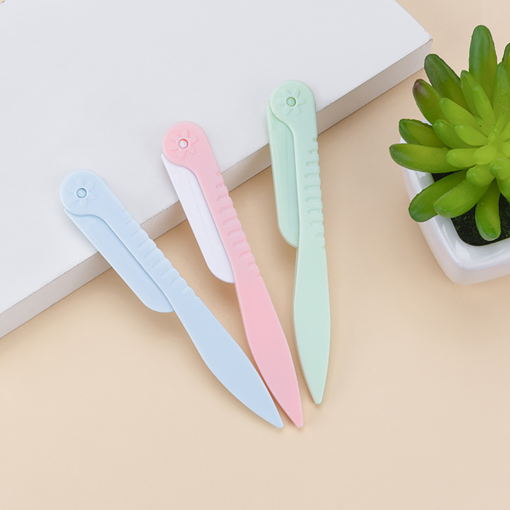 10pcs Eyebrow Trimmer Portable Eyebrow Razor Shaver Eye Brow Shaper Face Razor Facial Hair Remover for Women Beauty Makeup Tools