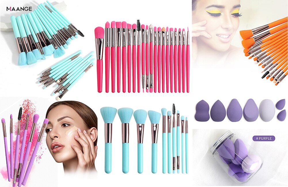 Professional Makeup Brushes Tools Set Make Up Brush Tools Kits for Eyeshadow Eyeliner Cosmetics Brushes Maquiagem