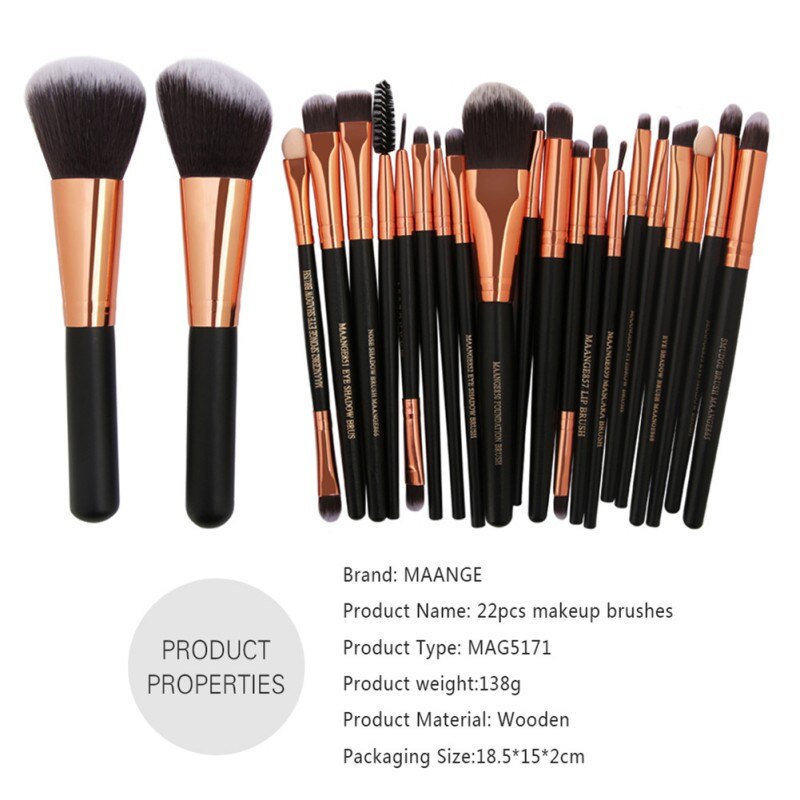 Professional Makeup Brushes Tools Set Make Up Brush Tools Kits for Eyeshadow Eyeliner Cosmetics Brushes Maquiagem