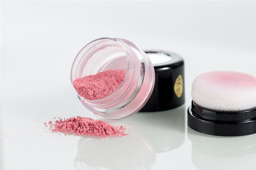 ILISYA Soft Face Blusher Powder Cheek Rouge Nourishing Nude Makeup Brightening Complexion Repair