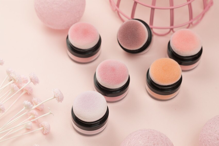 ILISYA Soft Face Blusher Powder Cheek Rouge Nourishing Nude Makeup Brightening Complexion Repair