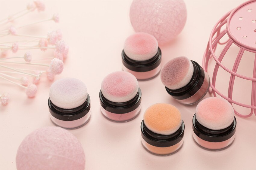 ILISYA Soft Face Blusher Powder Cheek Rouge Nourishing Nude Makeup Brightening Complexion Repair