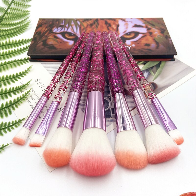 ZZDOG 7/10Pcs High-Quality Cosmetic Tool Kit Soft Makeup Brushes Set Eye Shadow Powder Foundation Eyebrow Blending Beauty Brush ZZDOG 7/10Pcs High-Quality Cosmetic Tool Kit Soft Makeup Brushes Set Eye Shadow Powder Foundation Eyebrow Blending Beauty Brush