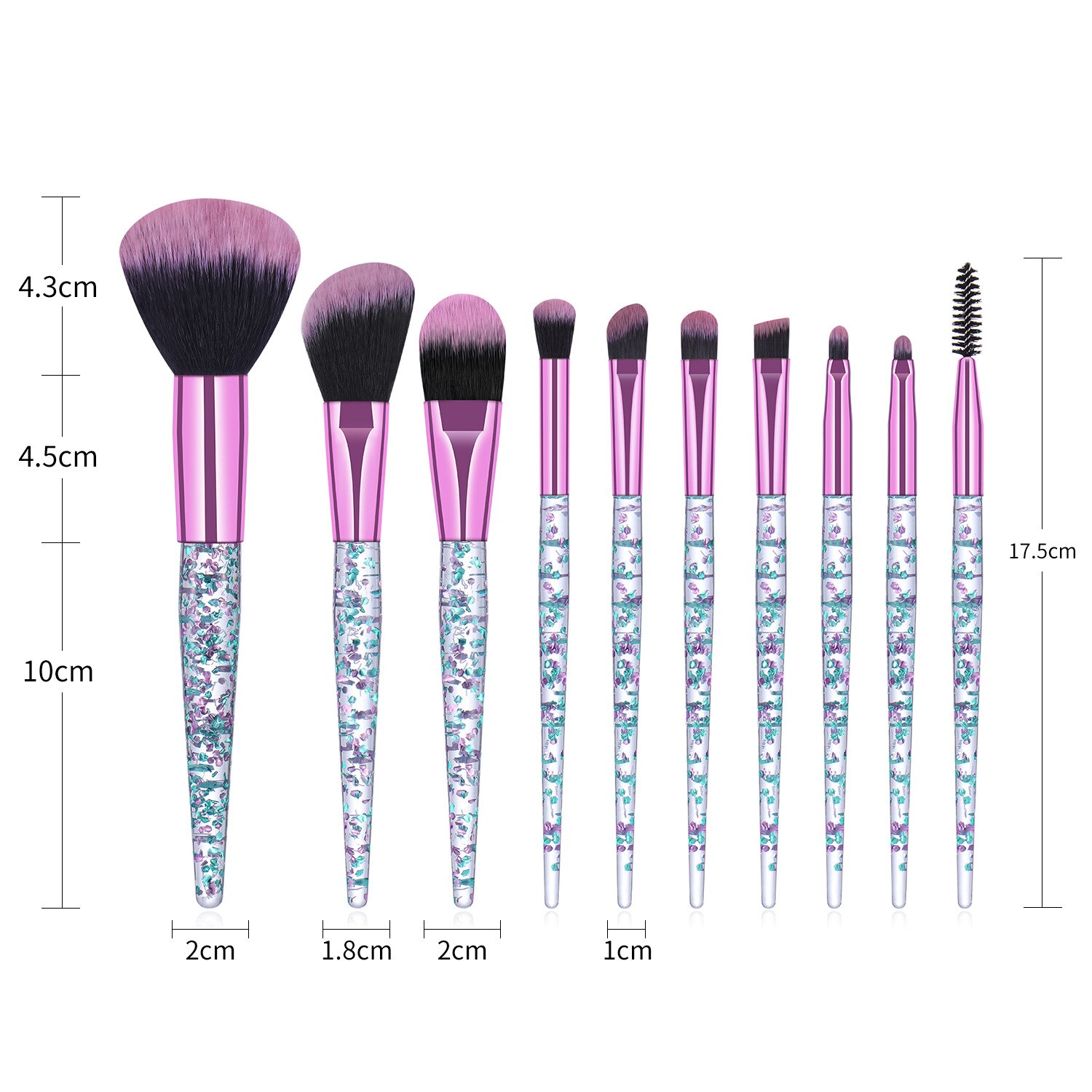 ZZDOG 7/10Pcs High-Quality Cosmetic Tool Kit Soft Makeup Brushes Set Eye Shadow Powder Foundation Eyebrow Blending Beauty Brush ZZDOG 7/10Pcs High-Quality Cosmetic Tool Kit Soft Makeup Brushes Set Eye Shadow Powder Foundation Eyebrow Blending Beauty Brush