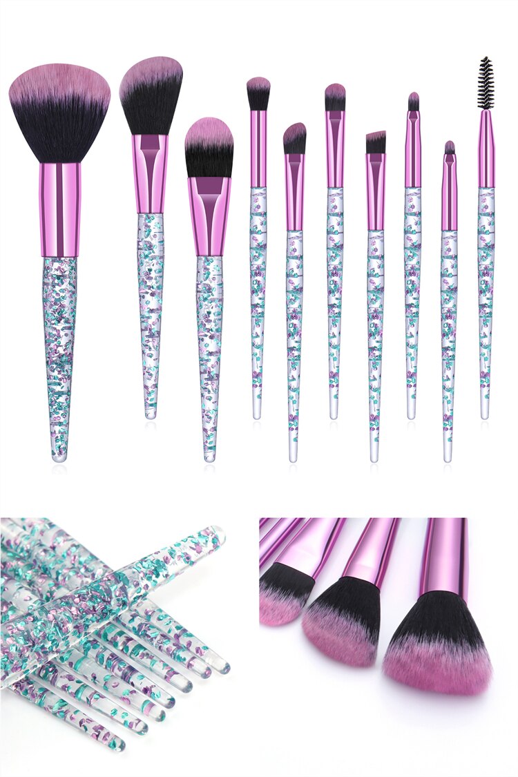 ZZDOG 7/10Pcs High-Quality Cosmetic Tool Kit Soft Makeup Brushes Set Eye Shadow Powder Foundation Eyebrow Blending Beauty Brush ZZDOG 7/10Pcs High-Quality Cosmetic Tool Kit Soft Makeup Brushes Set Eye Shadow Powder Foundation Eyebrow Blending Beauty Brush