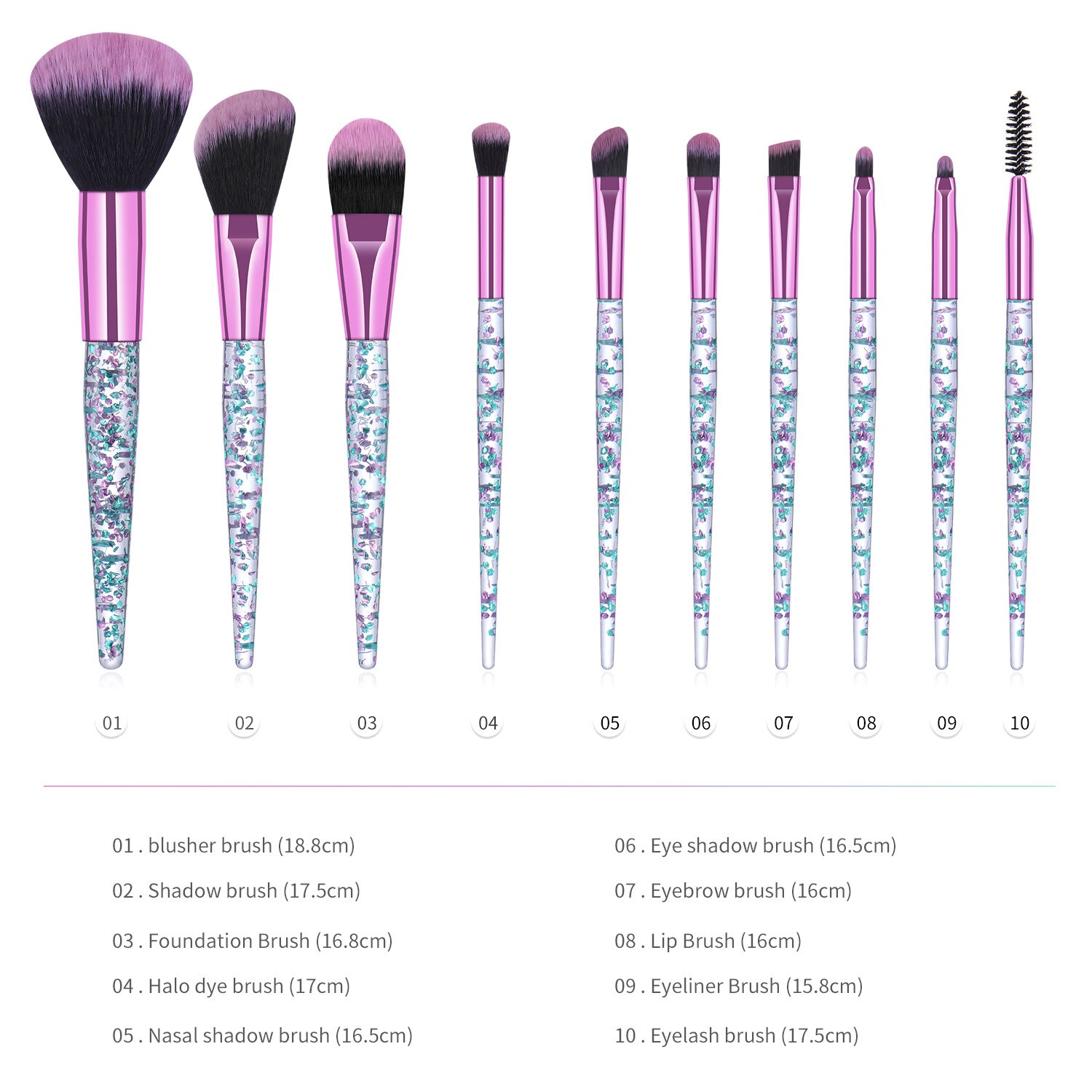 ZZDOG 7/10Pcs High-Quality Cosmetic Tool Kit Soft Makeup Brushes Set Eye Shadow Powder Foundation Eyebrow Blending Beauty Brush ZZDOG 7/10Pcs High-Quality Cosmetic Tool Kit Soft Makeup Brushes Set Eye Shadow Powder Foundation Eyebrow Blending Beauty Brush