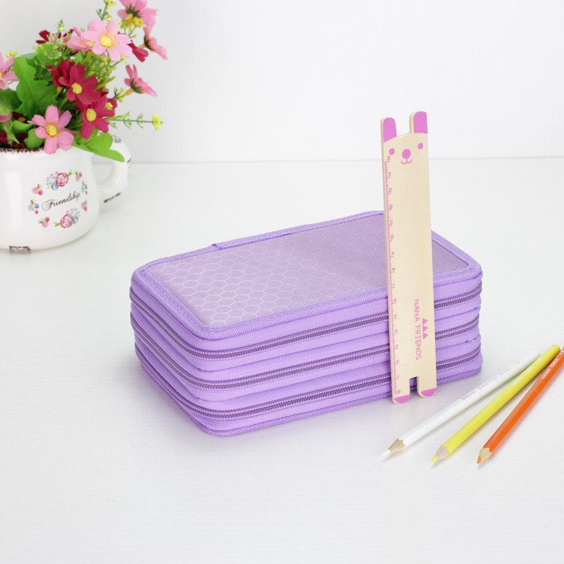 36/48/72 Holes Oxford School Pencil Case Creative Large Capacity Drawing Pen Bag Box Kids Multifunction Stationery Pouch Supply 36/48/72 Holes Oxford School Pencil Case Creative Large Capacity Drawing Pen Bag Box Kids Multifunction Stationery Pouch Supply