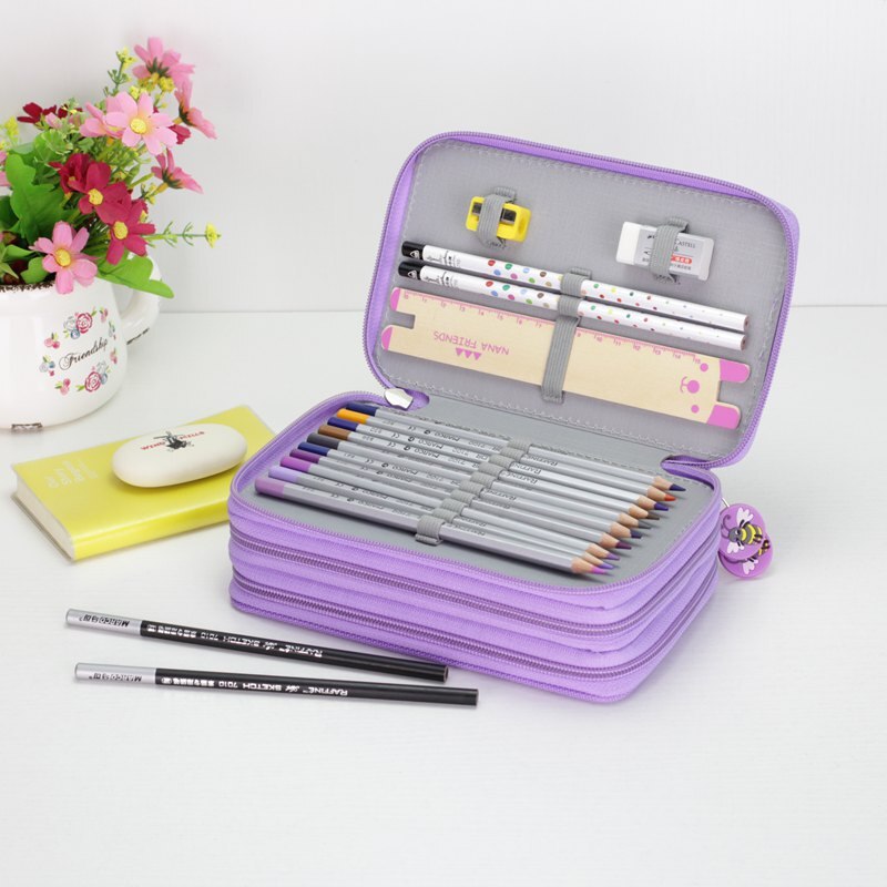 36/48/72 Holes Oxford School Pencil Case Creative Large Capacity Drawing Pen Bag Box Kids Multifunction Stationery Pouch Supply 36/48/72 Holes Oxford School Pencil Case Creative Large Capacity Drawing Pen Bag Box Kids Multifunction Stationery Pouch Supply