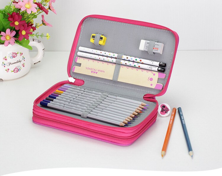 36/48/72 Holes Oxford School Pencil Case Creative Large Capacity Drawing Pen Bag Box Kids Multifunction Stationery Pouch Supply 36/48/72 Holes Oxford School Pencil Case Creative Large Capacity Drawing Pen Bag Box Kids Multifunction Stationery Pouch Supply