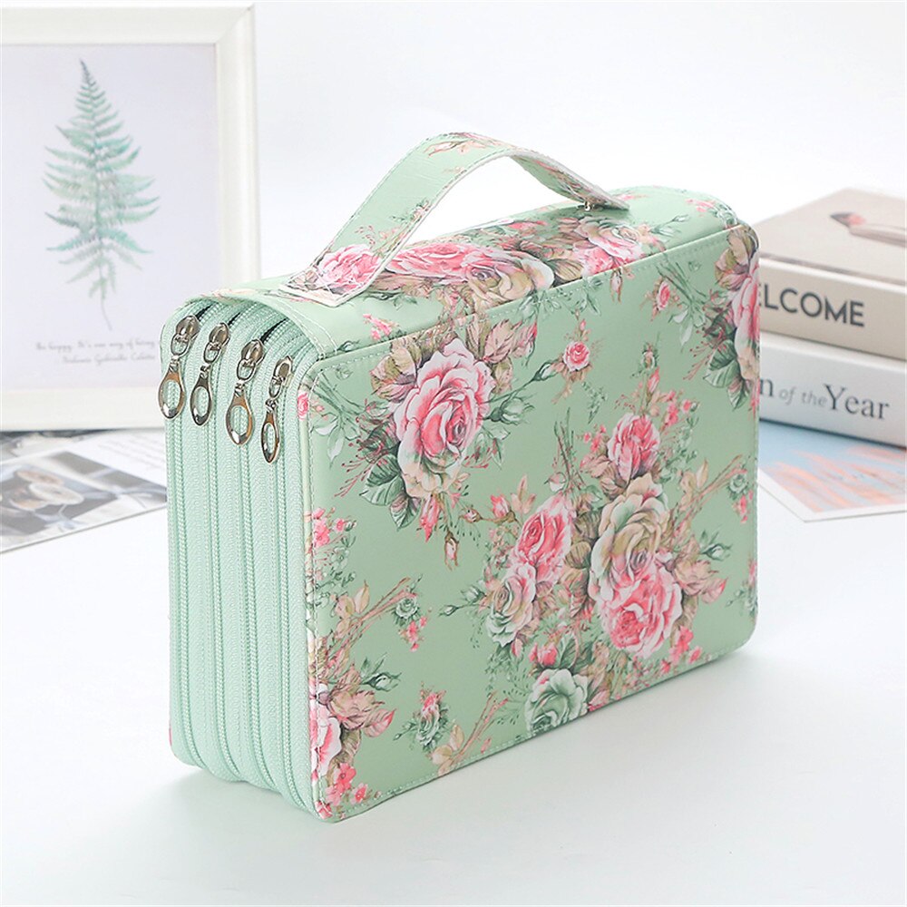 184/200/252 Slots Pencil Case School Pencilcase for Girls Boys Pen Box Large Penal Stationery Bag Big Cartridge Office Pouch Kit